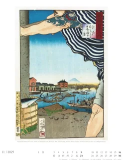 Weingarten Japan Art Kalender 2025