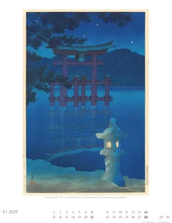 Weingarten Japan Art Kalender 2025