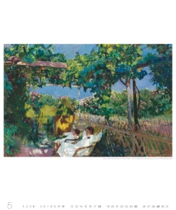 Weingarten Joaquin Sorolla Edition Kalender 2025