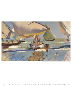 Weingarten Joaquin Sorolla Edition Kalender 2025