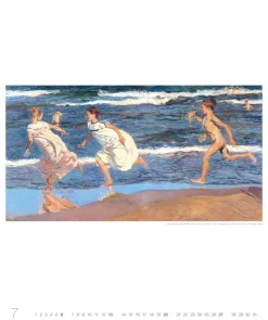 Weingarten Joaquin Sorolla Edition Kalender 2025