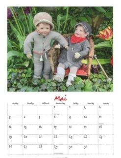 Weingarten Kathe Kruse Puppen Kalender 2025