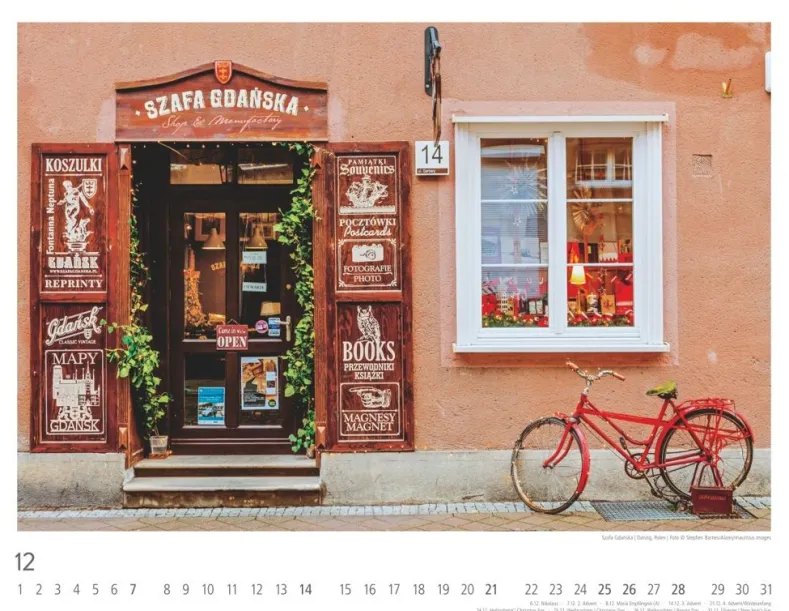 Weingarten Lieblings-Buchhandlungen Kalender 2025