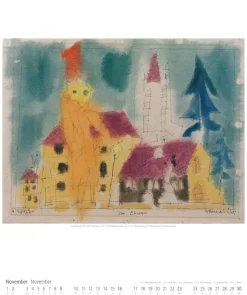 Weingarten Lyonel Feininger Kalender 2025