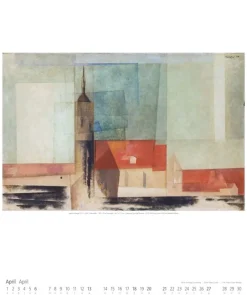 Weingarten Lyonel Feininger Kalender 2025