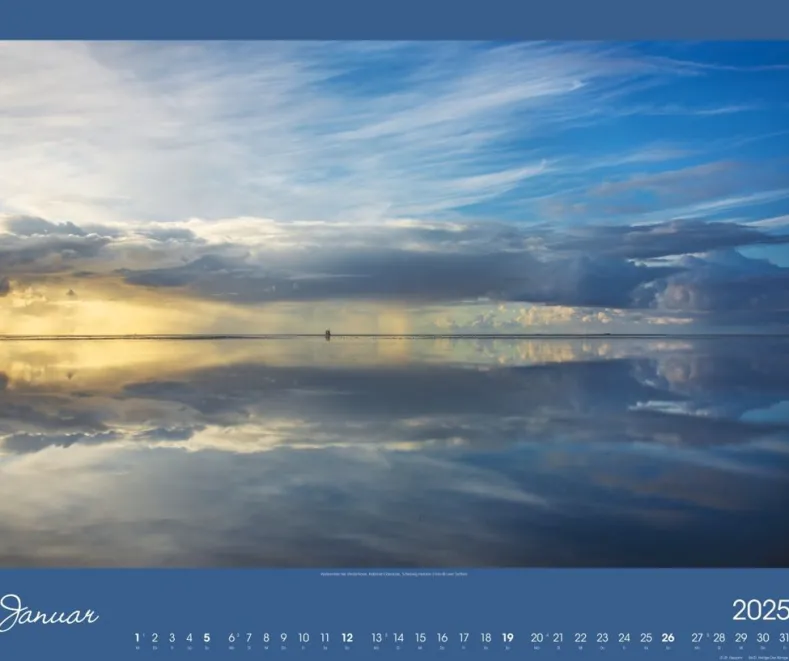 Weingarten Nordsee Kalender 2025