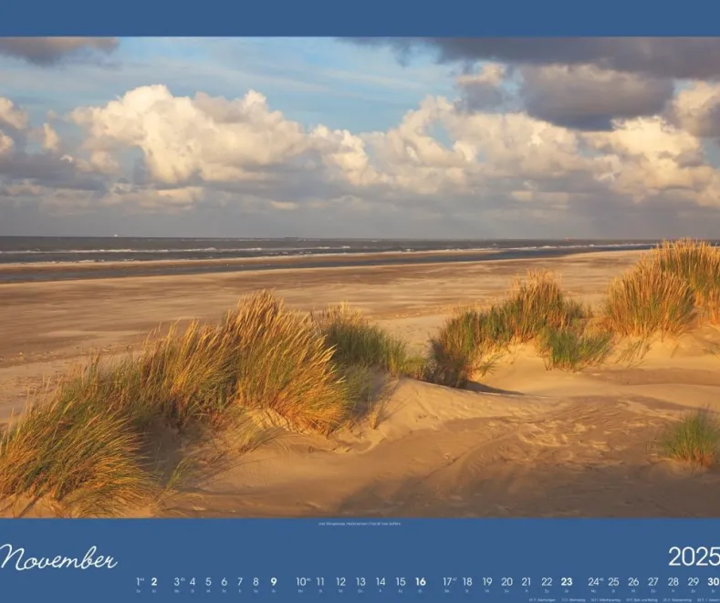 Weingarten Nordsee Kalender 2025