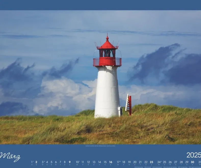 Weingarten Nordsee Kalender 2025