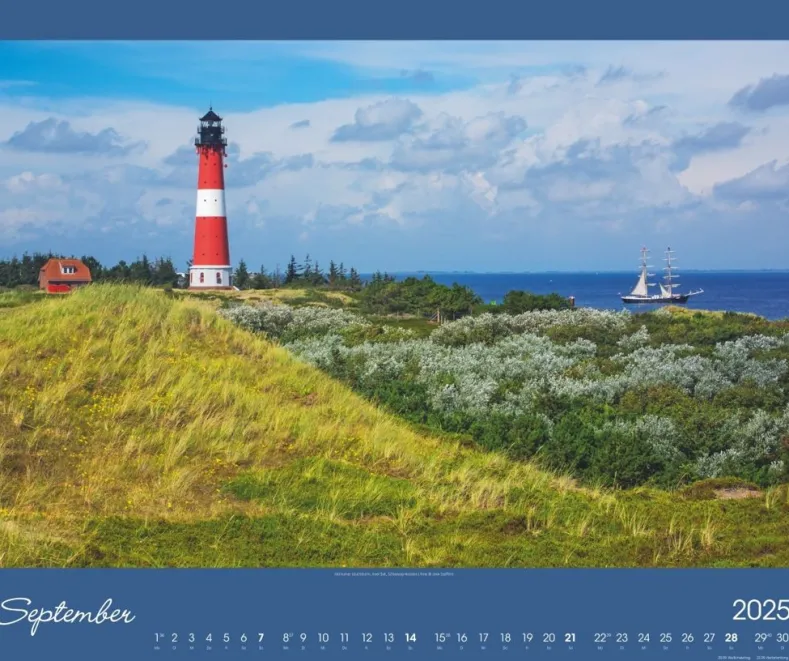 Weingarten Nordsee Kalender 2025
