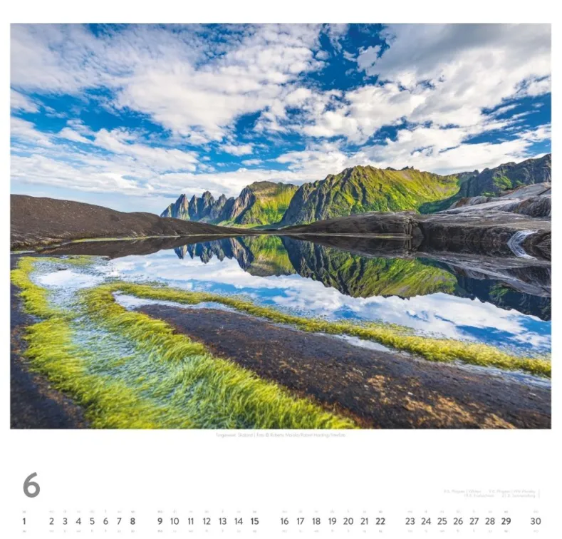 Weingarten Norwegen Kalender 2025