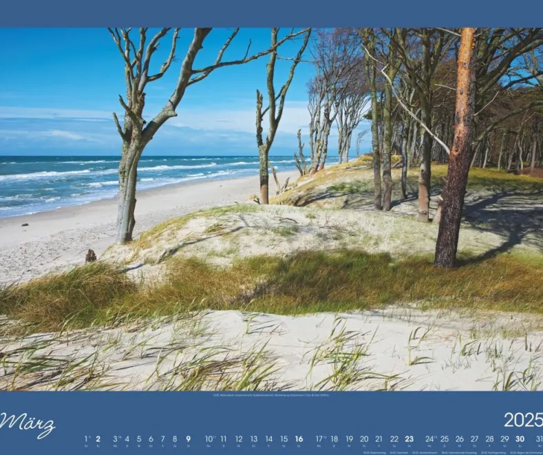 Weingarten Ostsee Kalender 2025