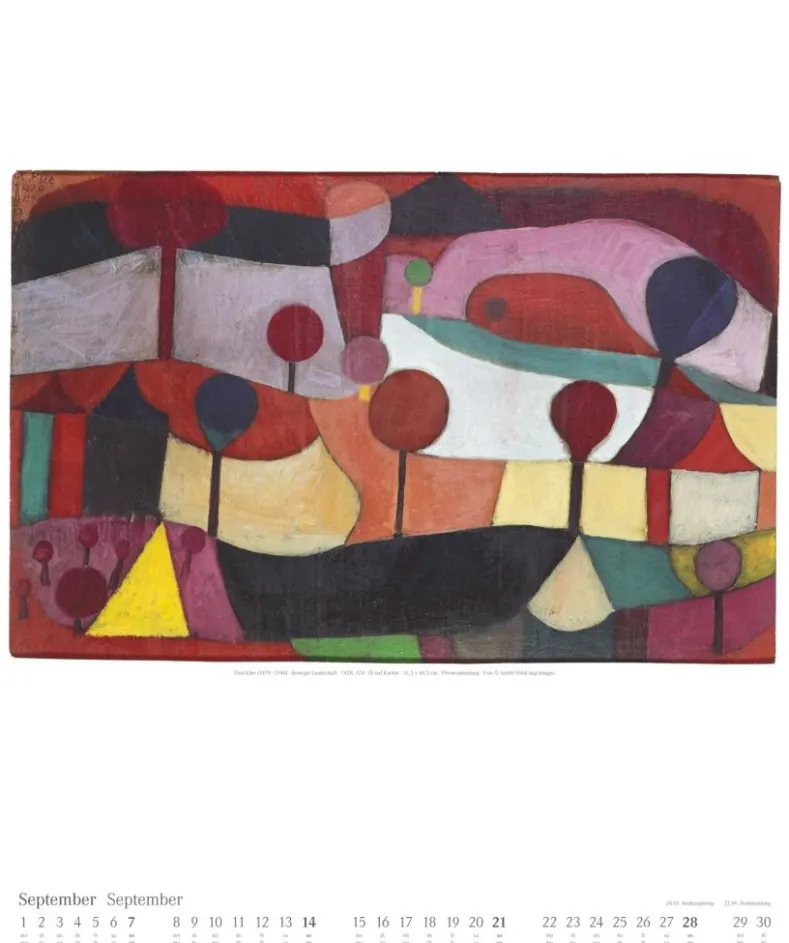 Weingarten Paul Klee Kalender 2025