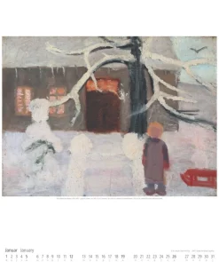 Weingarten Paula Modersohn-Becker Kalender 2025