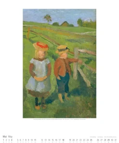 Weingarten Paula Modersohn-Becker Kalender 2025