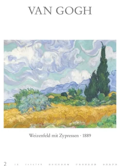 Weingarten Poster Art Kalender 2025