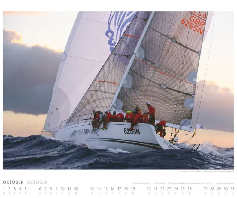 Weingarten Sailing Kalender 2025