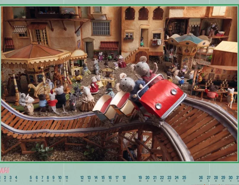 Weingarten Sam & Julia Das Mausehaus Kalender 2025