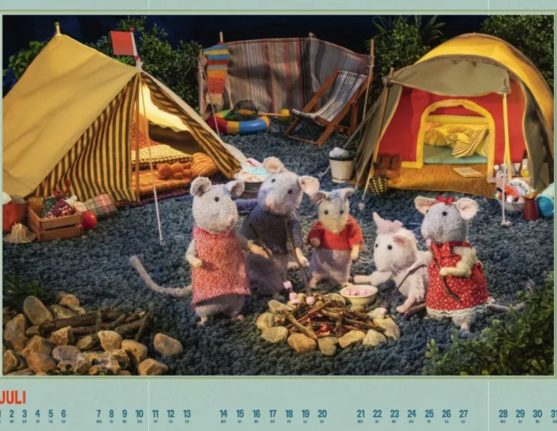 Weingarten Sam & Julia Das Mausehaus Kalender 2025