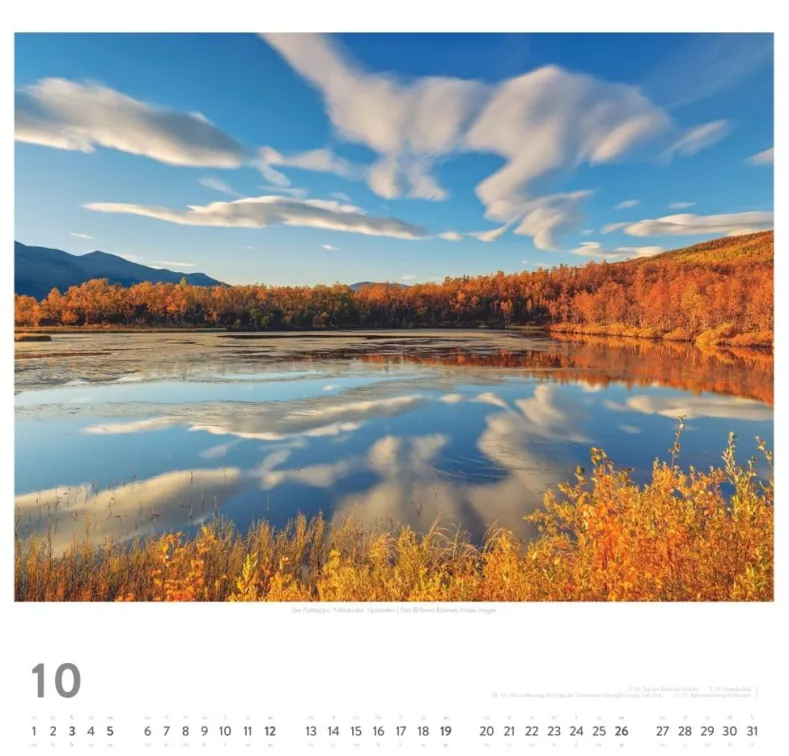 Weingarten Schweden Kalender 2025