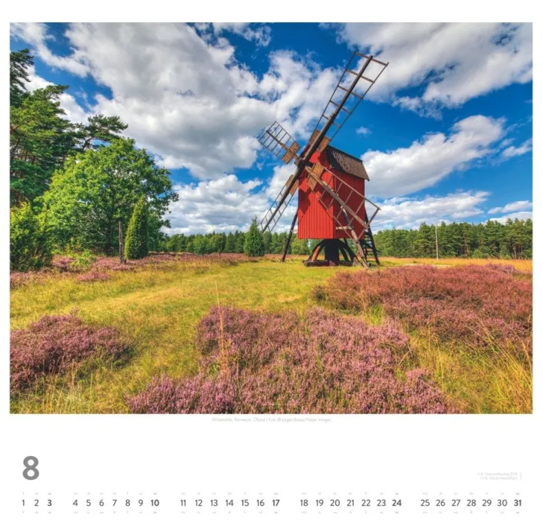 Weingarten Schweden Kalender 2025