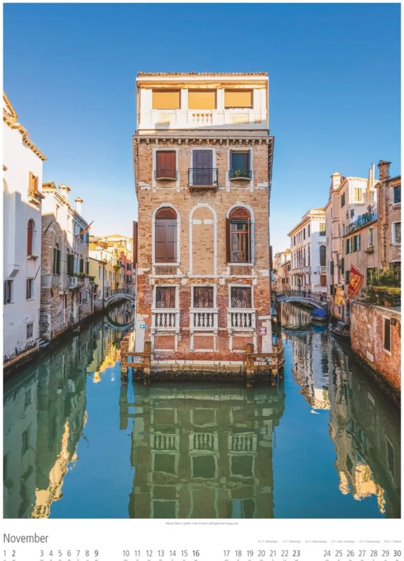 Weingarten Venezia Kalender 2025