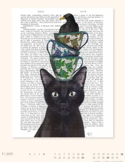 Weingarten Vintage Book Art Kalender 2025