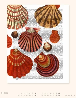 Weingarten Vintage Book Art Kalender 2025