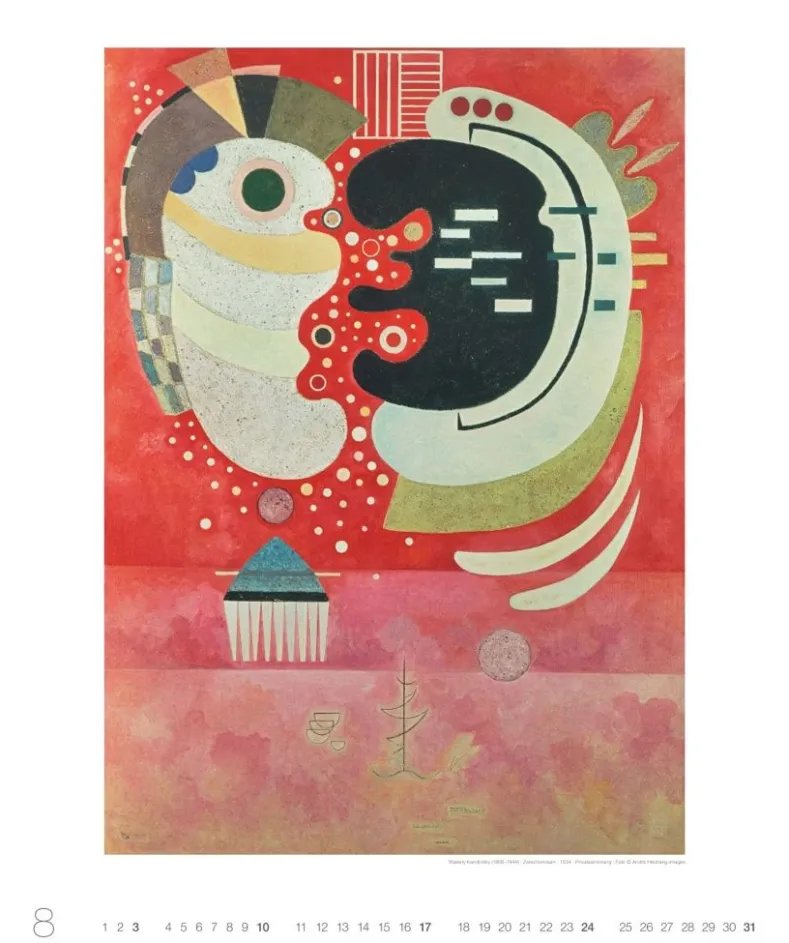 Weingarten Wassily Kandinsky Edition Kalender 2025