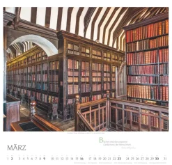 Weingarten Welt Der Bibliotheken Kalender 2025